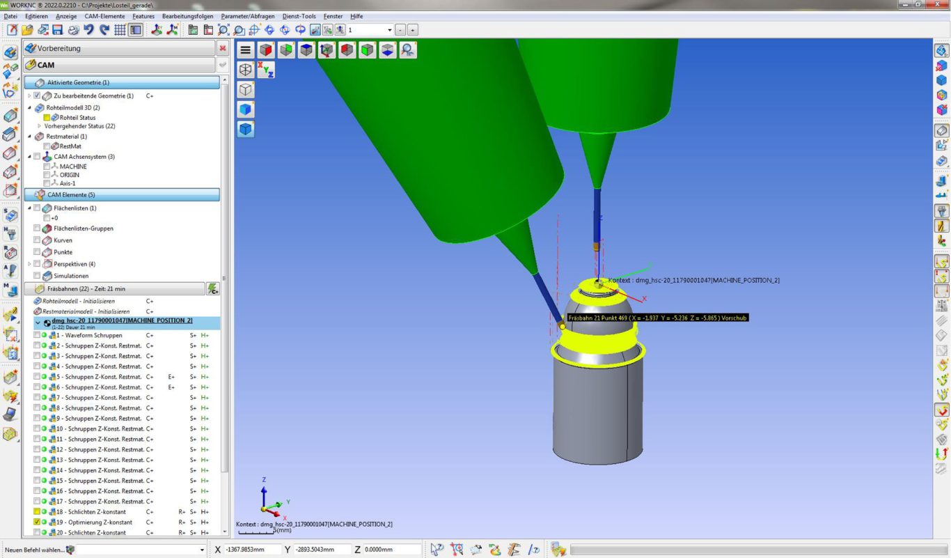 NC-Programmierung, 5-Achs-Simultan
